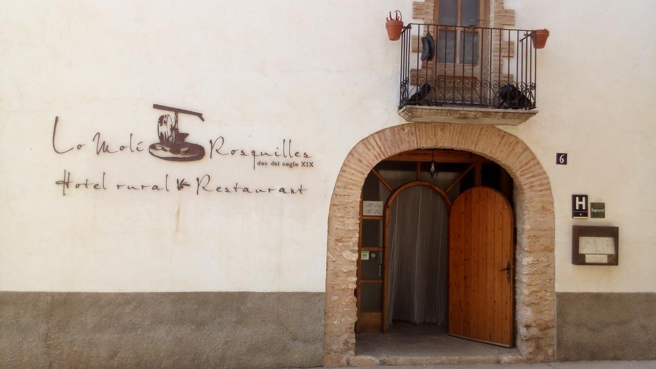 Lo Moli De Rosquilles Otel Masdenverge Dış mekan fotoğraf